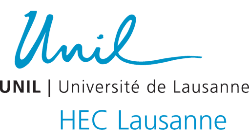 Logo de la faculté HEC de l'Université de Lausanne.